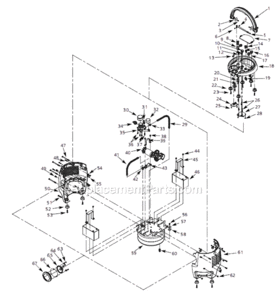 Page A Diagram and Parts List for FP2071 2005 Campbell Hausfeld Compressor